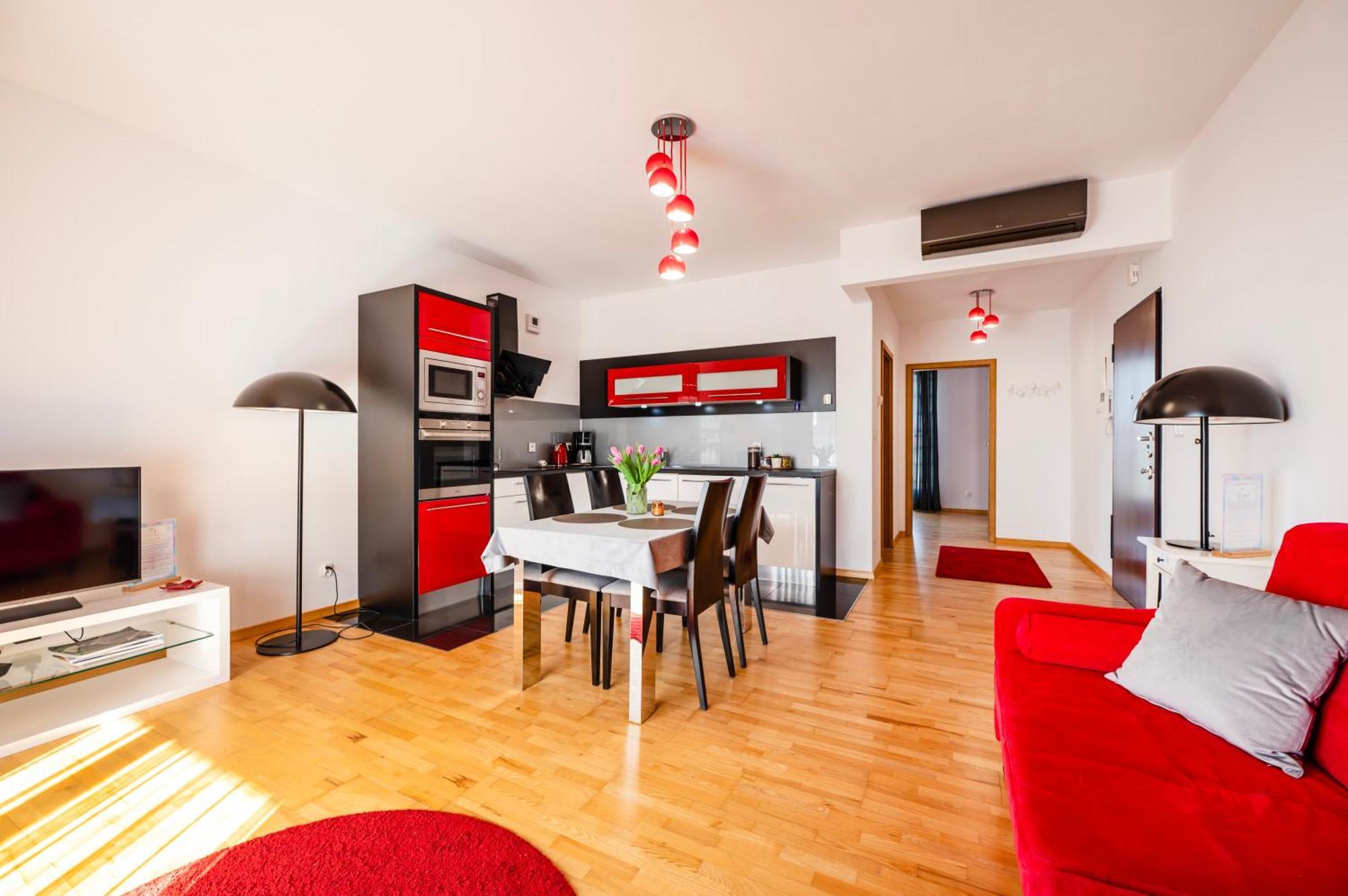Appartamento Neapol Parking Gratis Moxy Te&Am Cracow Cracovia Esterno foto